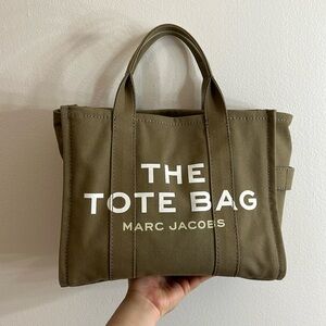 Marc Jacob’s Canvas Tote Bag Slate Green Size Medium